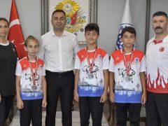 Şampiyonlar Başkan Erdoğan ile Buluştu