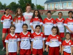 Çanspor’da Kız Futbol Takımı Kuruldu