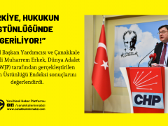 Türkiye, Hukukun Üstünlüğünde Geriliyor