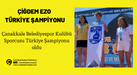 Çiğdem Ezo Türkiye Şampiyonu